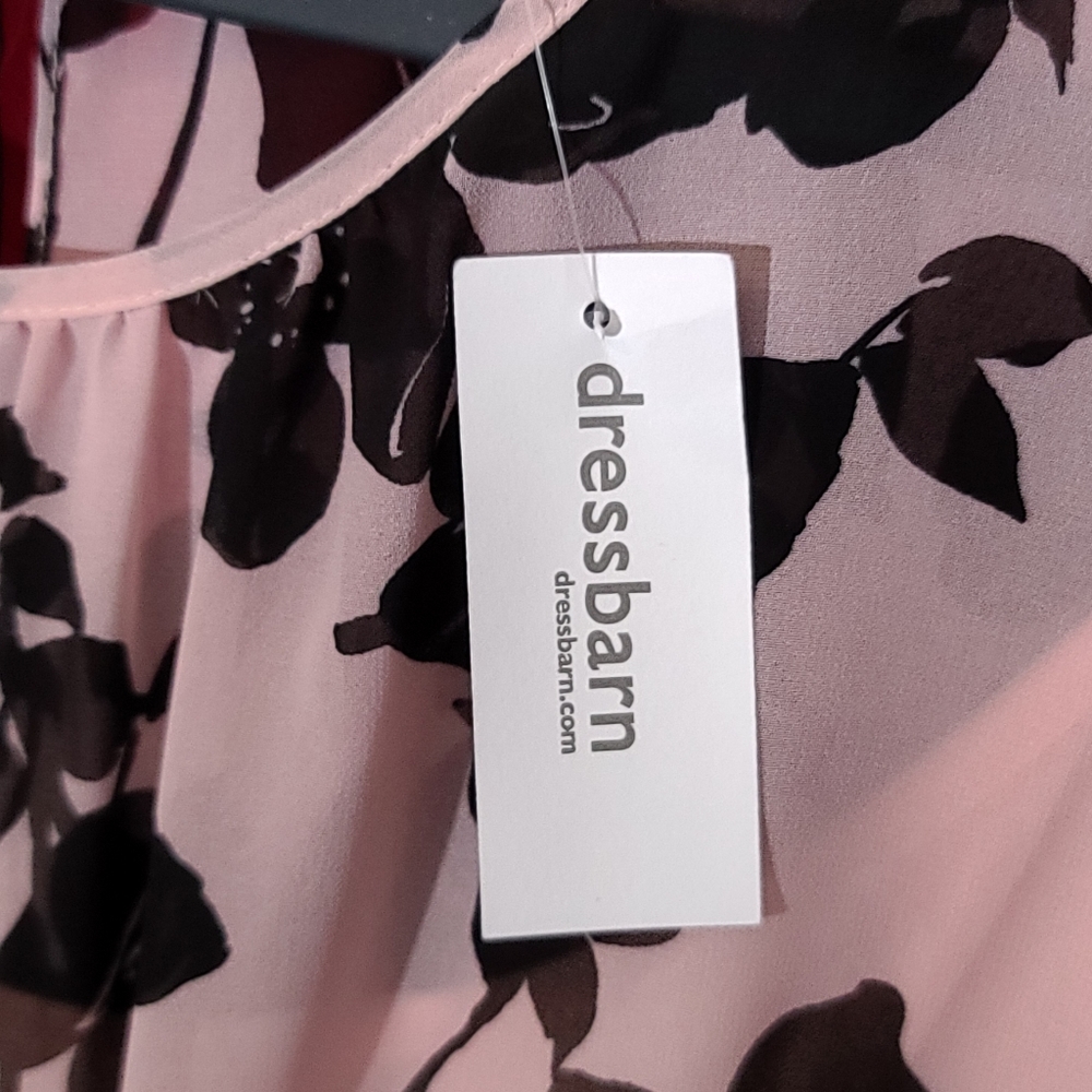 Cb established 1962 Maxi Dress Pink/ Black Size 12 - Picture 4 of 6